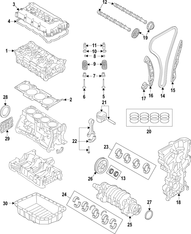 230412E811 - : Engine Piston for Hyundai Image