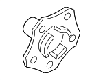 9P1407615 - Brakes: Hub for Porsche: 718 Boxster, 718 Cayman, 911, Boxster, Cayman, Panamera Image