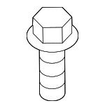 90006711704 - Brakes: ABS Sensor Screw for Porsche: 718 Boxster, 718 Cayman, 718 Spyder, 911, Boxster, Cayman Image