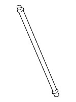 9Y0611775 - Brakes: Brake Hose for Porsche: 718 Boxster, 718 Cayman, 718 Spyder, 911, Boxster, Cayenne, Cayman, Panamera Image