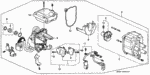 30132PM5A02 - Engine: Gasket, Cap for Acura: Integra Image
