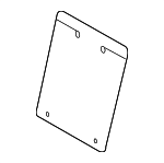 YL8Z78611A30AA - Body: Protector for FORD Image