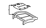52105B54E85 - Body: Seat Cushion Pad for BMW Image