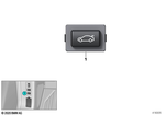 61319200316 - Vehicle Electrical System: Trunk Unlocking Switch for BMW Image