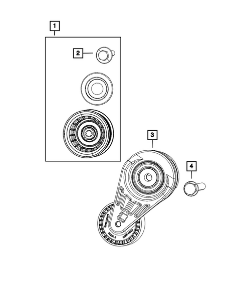 Pulleys and Related Parts for 2026 Jeep Wrangler #0