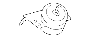 123610S020 - Engine: Front Mount for Toyota: Sequoia, Tundra Image