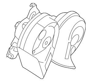 HRN26 - Electrical: Motorcraft™ Horn for Ford Image