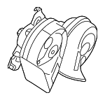 HRN26 - Electrical: Motorcraftâ„¢ Horn for Ford Image
