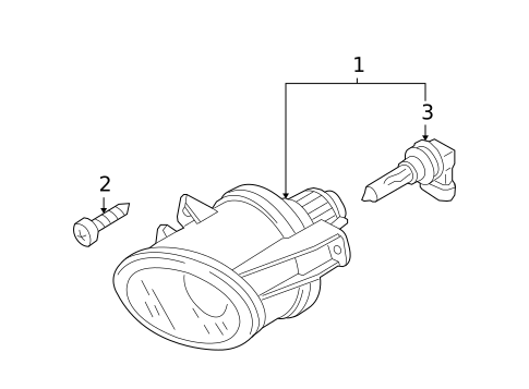 Fog Lamps for 2009 Volkswagen Passat #0