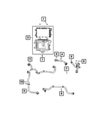 6511723AA - Air Conditioners and Heaters: Hex Head Screw for Mopar Image