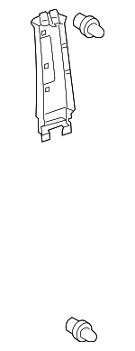 6241047060B1 - : Upper Center Pillar Trim for Toyota: Prius, Prius Plug-In Image