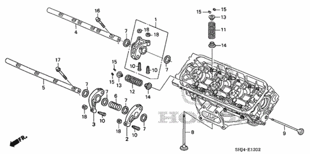 Valve - Rocker Arm (FR.) (2) for 2007 Honda Odyssey #0