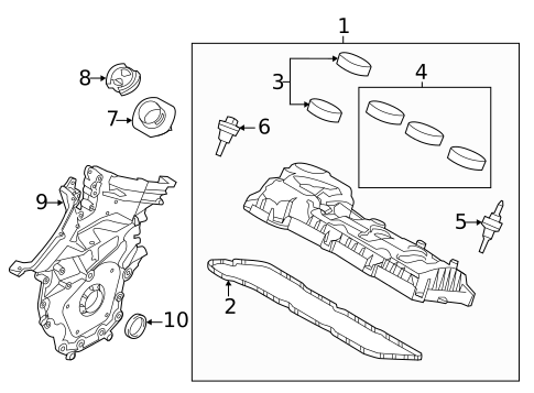 Valve & Timing Covers for 2017 Ford Explorer #0