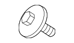 7147151963 - Body: Bumper Cover Screw for BMW Image