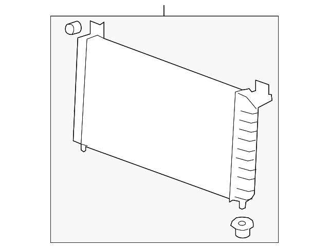2011-2019 GM Radiator 84179524 GM | GMPartsDirect.com
