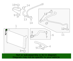 Radiator Insulator 89019152 GM | GMPartsDirect.com