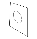 89661ZP40A - Body: Seat Back Pad for Nissan Image