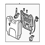 89600ZS20C - : Seat Back Assembly for Nissan: Pathfinder Image