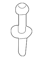 51481915964 - Body: Package Tray Rivet for BMW Image