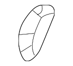 51478205375 - Body: Front Trim Support for BMW Image