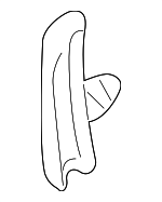 72111815734 - Body: Seat Belt Guide for BMW Image