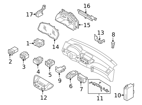 Automatic Temperature Controls for 2002 INFINITI Q45 #0
