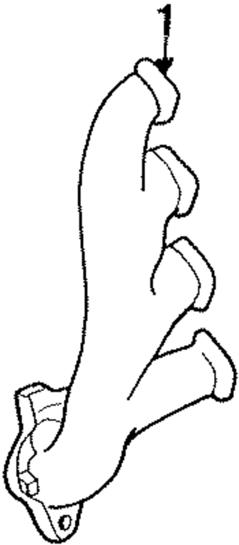 Exhaust Manifold for 1993 Mercury Grand Marquis #1