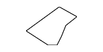 823152P000 - Body: Package Tray Trim Clip for Hyundai Image