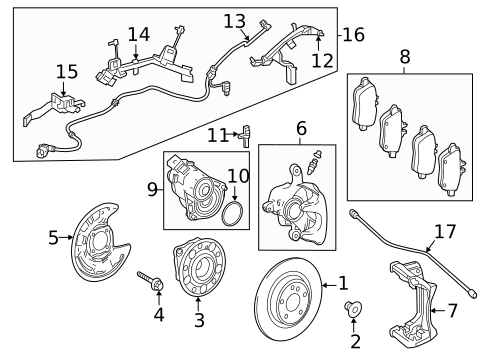 Parking Brake for 2020 Mercedes-Benz CLA 45 AMG&reg; #0