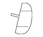 1FJ571J3AA - Body: Adjust Handle Cap for Chrysler: Sebring | Dodge: Avenger Image