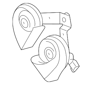 HRN10 - Electrical: Motorcraft™ Horn for Ford Image