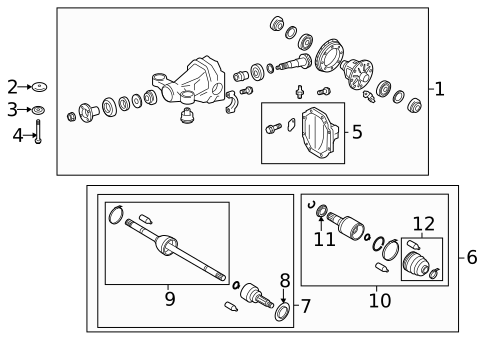 Axle Shafts & Joints for 2016 Subaru BRZ #1