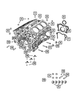 6510082AA - Engine: Pipe Plug for Mopar Image