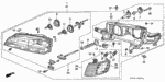 33104SV4A01 - Electrical/Exhaust/Heater/Fuel: HOLDER, BULB for Honda Image