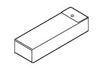 5G0601703D - Body: Storage Box for Volkswagen Image