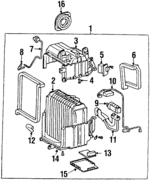885102B390 - HVAC: Evaporator Assembly for Toyota: Celica Image