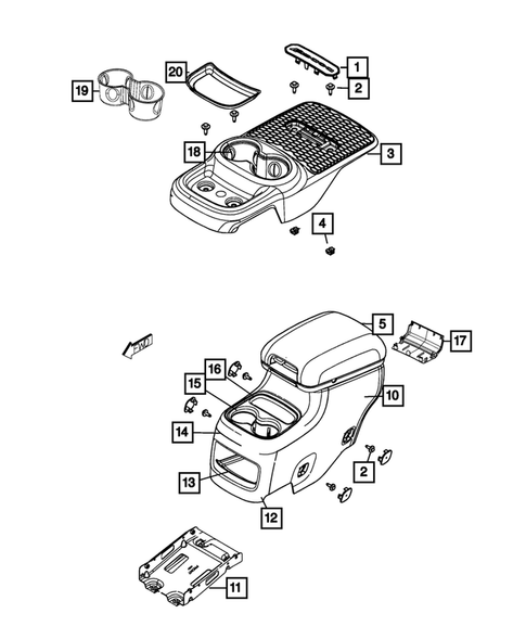 Consoles for 2013 Dodge Durango #1