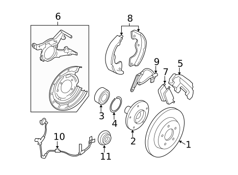 Anti-Lock Brakes for 2009 Ford Escape #0