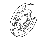 582522J000 - Brakes: Backing Plate for Kia: Borrego Image
