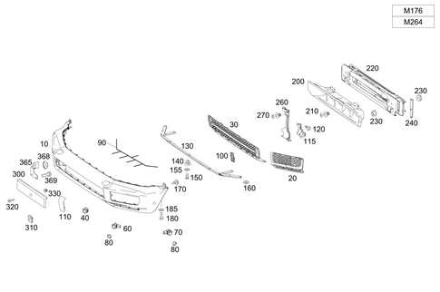 Front Bumper for 2022 Mercedes-Benz G550 #0