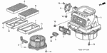 90122S30003 - Electrical/Exhaust/Heater/Fuel: SCREW, TAPPING (5X12) for Honda Image