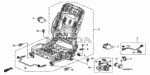90115S0XA01 - Interior/Bumper: SCREW, TORX (6X16) for Honda Image