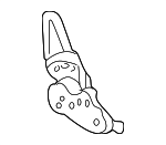 B25D88155 - Body: Recliner for Mazda: Protege, Protege5 Image