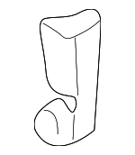 B25D881J243 - Body: Hinge Cover for Mazda: Protege Image