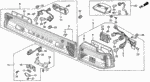 34906MG9771 - Electrical/Exhaust/Heater/Fuel: BULB, STOP &amp; TAILLIGHT (12V 27/7W) for Acura Image