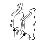 34116763617 - : Disc Brake Pad Set Front for BMW: 525i Image