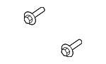 985181 - Body: License Bracket Screw for Volvo Image
