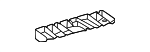 2973431200 - Body: Rear Cover Reinforced Plate for Mercedes-Benz Image