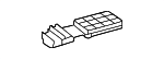 2973439300 - Body: Front Cover Reinforced Plate for Mercedes-Benz Image