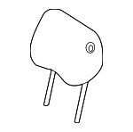 LR042685 - : Headrest, Outer for Land-Rover Image